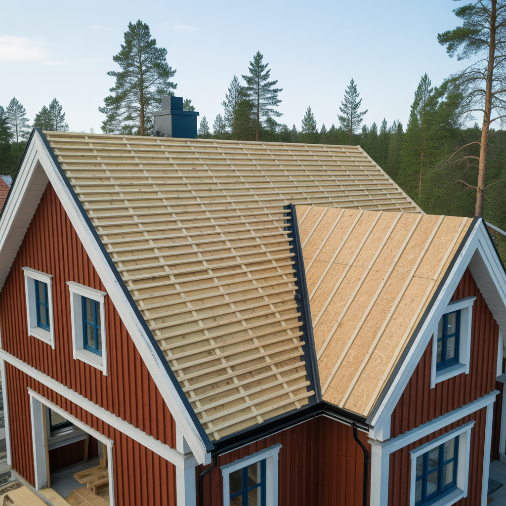 raspont eller osb som underlagstak jamforelse och pris