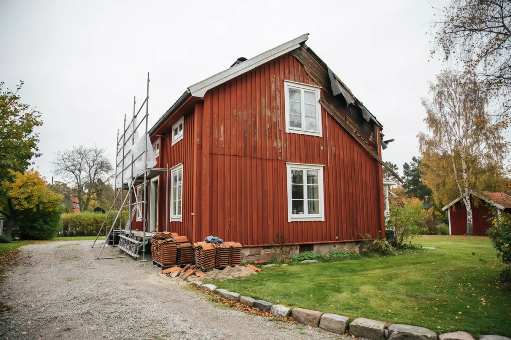 takbyte p ldre villa s bed mer du om undertaket beh ver bytas samtidigt